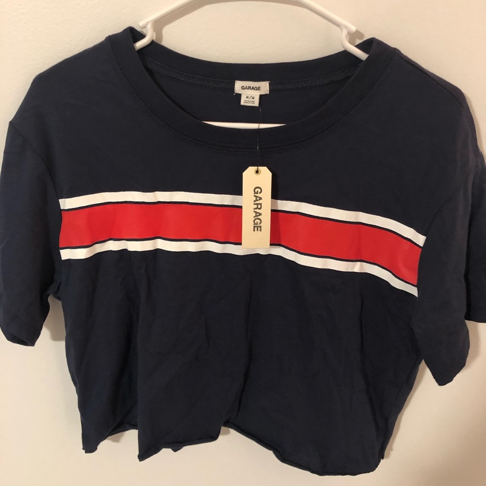 Garage, cropped T-shirt